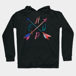 Boho Hope Arrows Hoodie